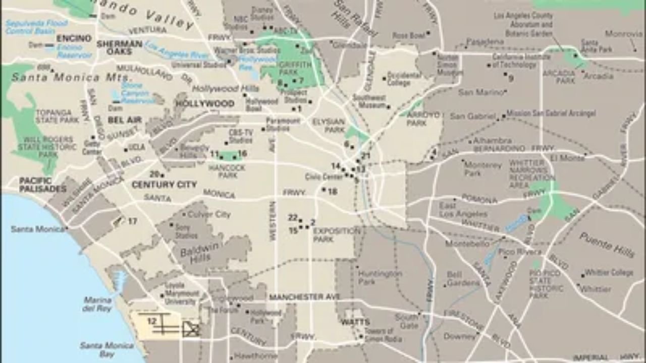 LA Gang Map: Understanding Gang Territories and Impact