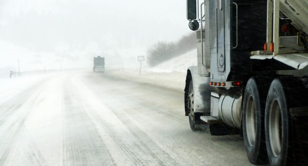 Truck Winter Driving