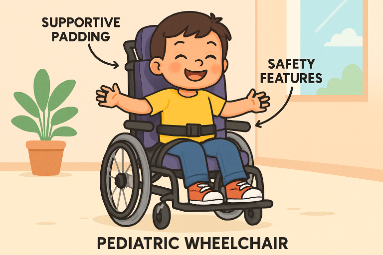 Right Pediatric Wheelchair